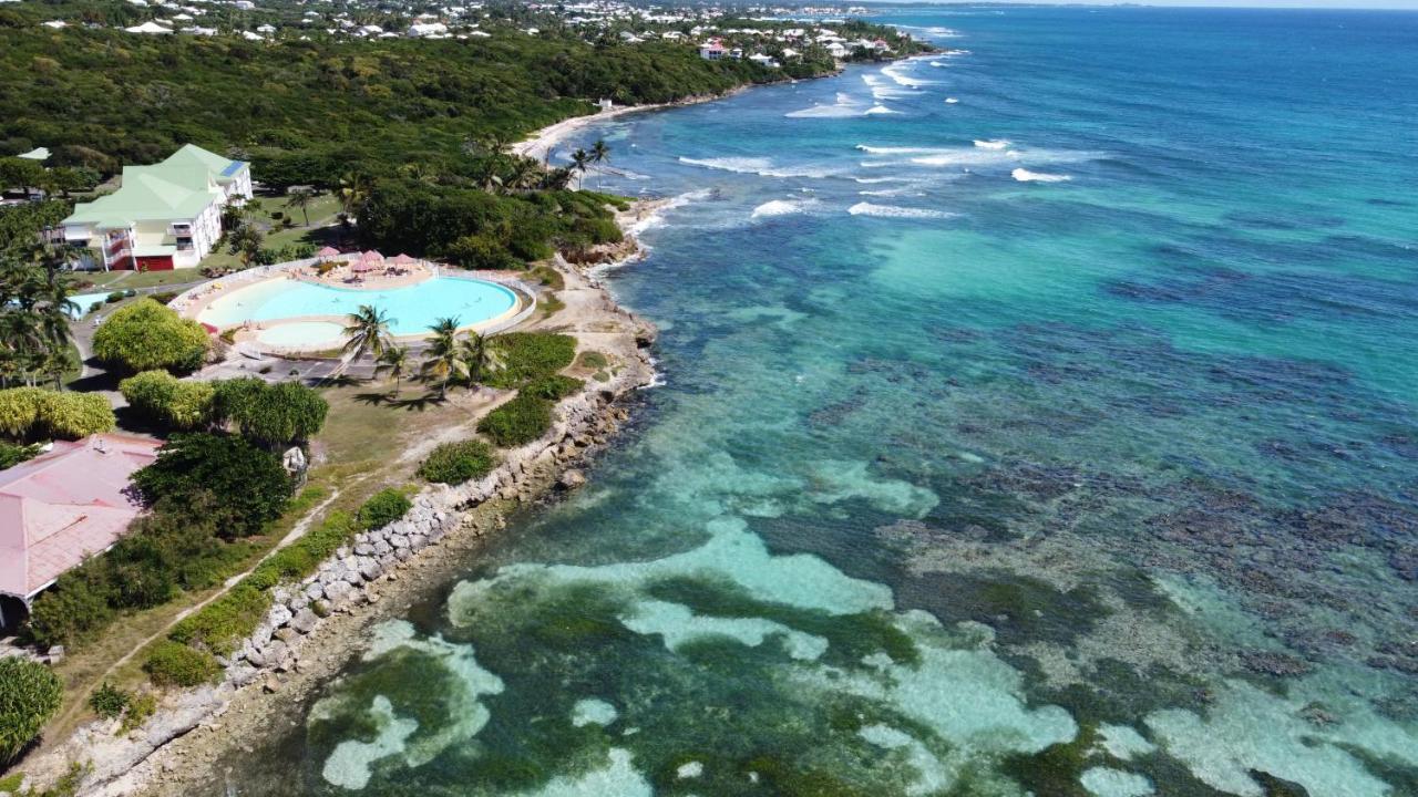 Lelagon Vue Mer, Pieds Dans L'Eau Saint-Francois  Exterior foto