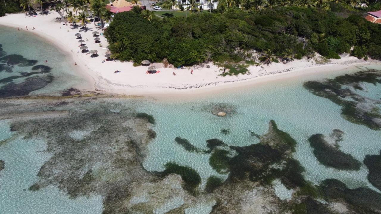 Lelagon Vue Mer, Pieds Dans L'Eau Saint-Francois  Exterior foto