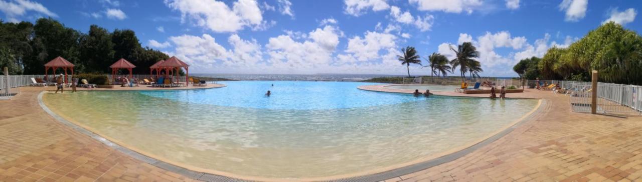 Lelagon Vue Mer, Pieds Dans L'Eau Saint-Francois  Exterior foto