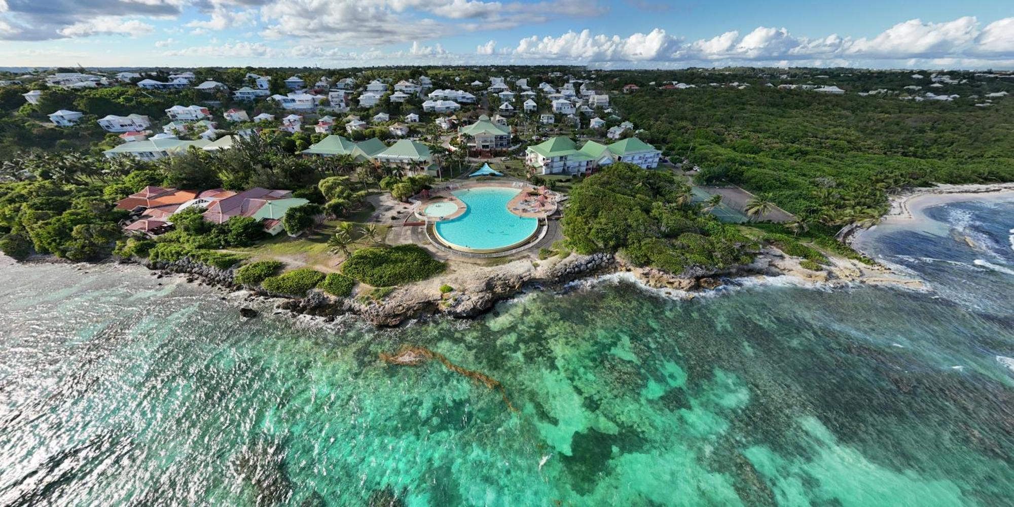 Lelagon Vue Mer, Pieds Dans L'Eau Saint-Francois  Exterior foto