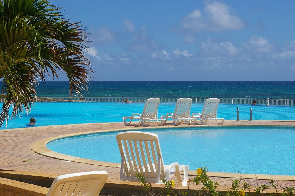 Lelagon Vue Mer, Pieds Dans L'Eau Saint-Francois  Exterior foto